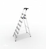نردبان 6پله آلومینیومی یونیک کد UN-2306