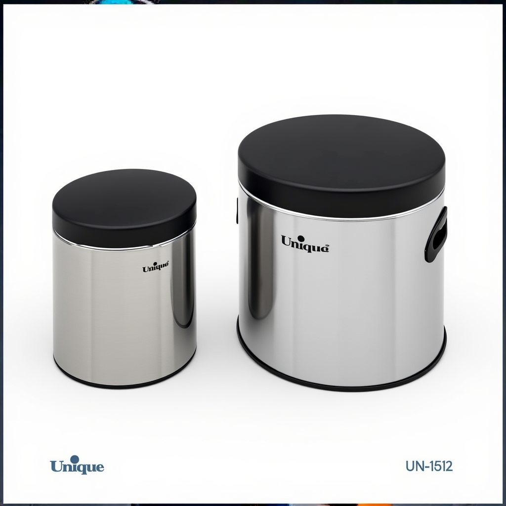1763497033131-019a989c-f54a-793d-93b0-082f8452f105 سطل قند و شکر استیل یونیک کد UN-1612 - Image 1