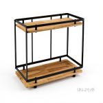 استند چوبی مستطیل دو طبقه یونیک کد UN-2927